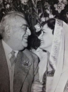 Our Beloved 48th Imam Sultan Mohammed Shah with Om-e-Habibeh Begum Mata Salamat